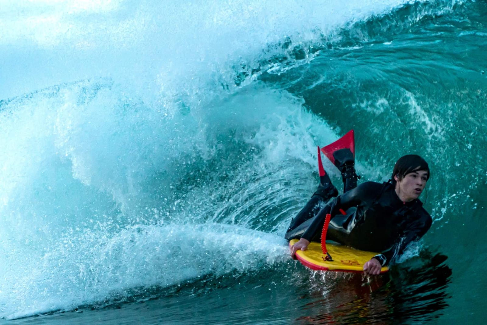 Benjamin Griffiths - bodyboard surfing White Rocks portrush northern ireland