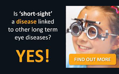 Is ‘short sight’ a disease linked to other long term eye diseases? (yes!)