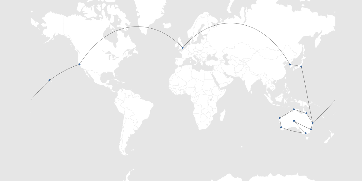 night lenses - orthokeratology lenses - benjamin griffiths world trip - map